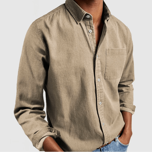 Chemise Décontractée au Style Moderne Pour Hommes