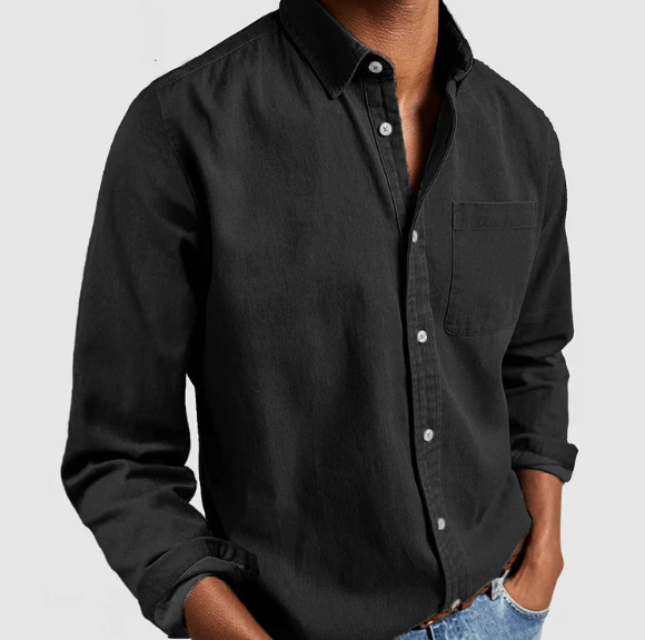 Chemise Décontractée au Style Moderne Pour Hommes