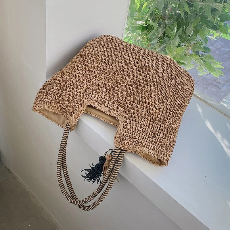 Sac de Plage Boho Chic et Pratique Pour Femme